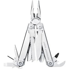 Leatherman Surge lieljaudas daudzfunkcionāls rīks 21 rīki, nerūsējošā tērauda dažādi knaibles, slēgts garums 4,5 collas 335 g primārā asmens garums 3,1 collas