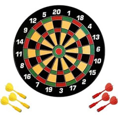 Karella Dartboard Magnet 40 cm Modeļu saime ar 6 magnētiskām šautriņām