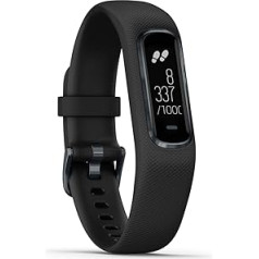 Garmin vívosmart 4 fitnesa izsekotājs — stilīgs dizains, plaukstas sirdsdarbības monitors un miega analīze