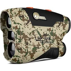 AOFAR HX-800I Laser Rangefinder Hunting 800M 6X Magnification Waterproof Range Finder for Archery for Archery with Distance, Scan and Speed Mode, Free Battery