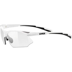 Uvex sportstyle 802 v unisex sporta brilles pieaugušajiem, baltas