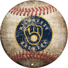 Fan Creations GA Milwaukee Brewers 12 collu beisbola zīme