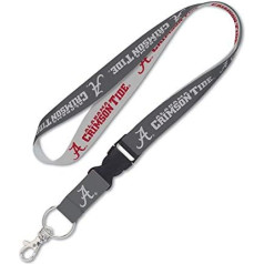 WinCraft Alabama Crimson Tide Premium Lanyard Charcoal Edition