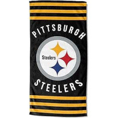 The Northwest Company NFL Pittsburgh Steelers Stripe Beach Towel, 30