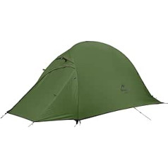 Naturehike Cloud Up 1 Upgrade 1 Person Lightweight Dome Tent with Foyer for 3-4 Season Backpack Waterproof Camping Hiking