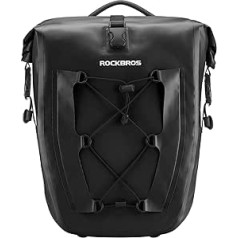 ROCKBROS Pannier Rack Bag Velosipēdu soma Pannier Rack 25L-32L 100% ūdensnecaurlaidīgi aizmugurējie velosipēdu somas ar rokturi