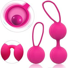 Balls by Kegēl la Ball Protection Bladder Control and Exercises of the Pelvic Floor, Kegēl Bàll Balls for Pelvic Floor, Silicone Balls for Strengthening and Strengthening the Muscles of the Pelvic Floor