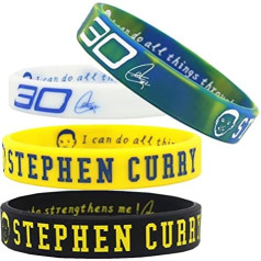 Pack of 4 basketball silicone bracelet sports bracelet - widened Avatar version