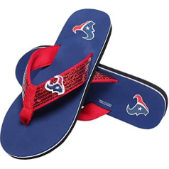 FOCO Damen Houston Texans Flip-Flop mit Pailletten, Größe L