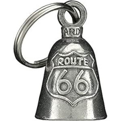 Hot Leathers BEA1092 Silver Route 66 Guardian Bell