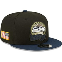 Jaunā laikmeta NFL Seattle Seahawks sveiciens 2022. gada Snapback 9FIFTY spēles vāciņam