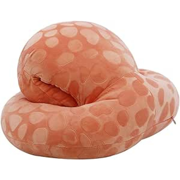 Nap miega spilvens Studentu atpūtas spilvens Daudzfunkcionāls, ērts siltas rokas biroja miega spilvens uz rakstāmgalda Pure Color Travel Pillow, c