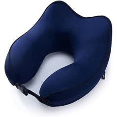 Travel Pillow - Memory Foam Neck Pillow Support Pillow Luxury Compact and Lightweight Quick Packable for Camping Sleeping Pillow U Shaped Travel Neck Pillow (Color : C, Size : 31*28*19cm)