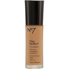 NO7 Stay Perfect tonālais krēms Deep Beige