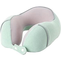 Neck Pillow Travel Neck Pillow Set Soft Travel Pillow Neck Pad Memory Foam Neck Support Pillow