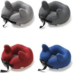 MMD U formas Travel Nap Pillow kakla spilvens vīriešiem un sievietēm