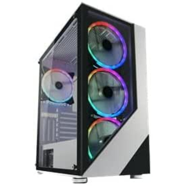 LC-Power Gaming 803W Midi-Tower PC case Black,White