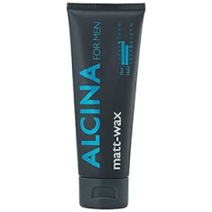 Alcina for men matt-wax - 1 x 75 ml - For flexible hold for every hair and a silky-matt finish