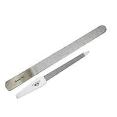 ‎Beautytrack Nail File Set, Diamond File, Double Sided, for Foot Care, Professional Quality Products, with Bag
