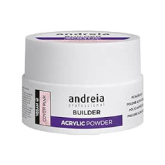 Andreia Professional Acrylic Powder for Nail Extensions - Self Levelling Durable Salon Quality - Cover Pink 20g