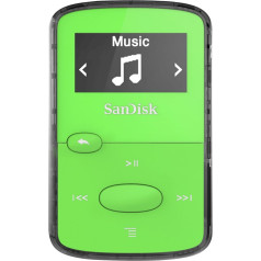 8 gb mp3 atskaņotājs clip jam ? green