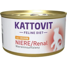 Kattovit non-re/renal feline vistas gaļas kārba 85g kaķiem