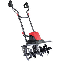 Germania Electric Motor Hoe 1500 W Foldable with 24 Knives, 45 cm Working Width & 22 cm Working Depth/Ground Tiller for Garden and Field