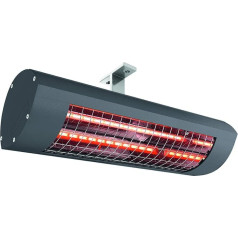 ETHERMA SOLAMAGIC® Basic SM-BASIC-1400-NA Infrared Heater 1400 W Patio Heater Dimensions (L x W x H): 444 x 144 x 110 mm Colour: Nano-Anthracite