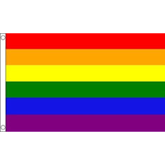 The Flag Vairumtirgotājs b022727 Rainbow LGBT Lielais karogs, melns, 24 x 1 x 23 cm