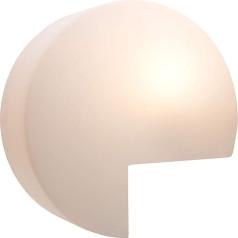 8 sezonas Dizaina dekoratīvais spīdošais pakāpiena malas apgaismojums (E27, diametrs 40 cm, apaļš, kāpņu apgaismojums, galda lampa, plaukta gaisma, pakāpiena gaisma, pakāpiena gaisma, galda lampa iekštelpām un ārpus telpām), balts