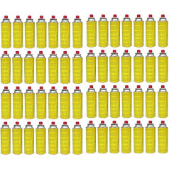 Campata gāzes kārtridži 227 g 520 ml kempinga gāzes butāna gāzes kārtridži kempinga krāsns Bunsen Burner gāzes plīts gāzes sildītājs gāzes deglis lodēšanas deglis (56 kārtridži)