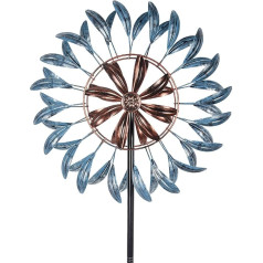 VEWOSTAR Großes Windspiel für Hof und Garten, Windspiel, Outdoor-Dekoration, 42,9 cm, Windskulpturen und Spinner für den Außenbereich, Metall, Hof, Kunst, Windmühlen für Terrasse, Rasen-Dekoration