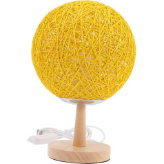 OSALADI 2 Sätze Nachtlicht Türkische Lampe Mond Nachttischlampe Kinderzimmer Nachtlampe Schreibtischlampe Tischlampe Aus Rattan Lampe Für Schlafzimmer Romantisch Hölzern Schmücken