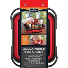 Mr Bar B Q 40296Y Folding Food Bucket Red/Black