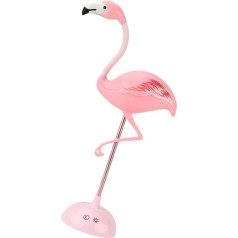 OSALADI 1 x zaļš lampas abažūrs USB silikona dzīvnieku gaisma Darba gaisma Lasīšanas lampa Galda lampa Flamingo formas nakts gaismas lampa Meitenes sirds uzlādes gaisma Student Pink