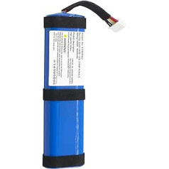 7.4 V 5200 mAh Lithium Replacement Battery for JBL Xtreme 2, SUN-INTE-103 2INR19/66-2 Wireless Bluetooth Speaker