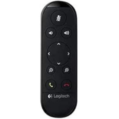 LOGITECH Rezerves-ConferenceCam Connect-Sudraba-USB-WW-Tālvadības pults