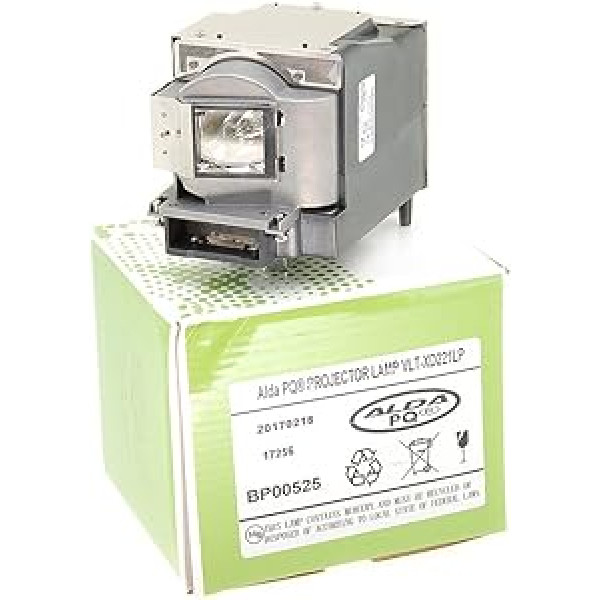 Alda PQ Premium, Beamer Lampe saderība ar MITSUBISHI GS-316, GX-318, SD220U, XD221U, VLT-XD221LP Projektoren, Lampe un Gehäuse