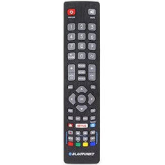 BLF/RMC/0011 tālvadības pults ir saderīga ar Blaupunkt Smart Full HD televizoriem ar NETFLIX, YouTube un 3D pogām 40/233M-GB-5B2-FEGQPX 40133M 40138MGB11B4FEGPX 40148M 4011448 O