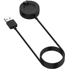 Paredzēts Garmin Forerunner 265 USB C lādētāja dokstacijām, LOKEKE pārnēsājamam C tipa USB lādēšanas kabeļa dokstacijām Garmin Forerunner 265/265S/965/955