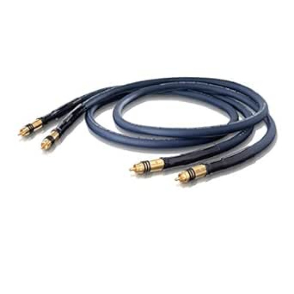 Oehlbach XXL Series 1 NF Audio RCA Cable Symmetrical 0.75 m Blue