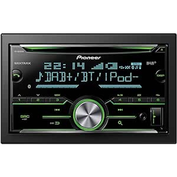 Pioneer FH X840D atteikties no CD uztvērēja/AUX/USB/Bluetooth/iPod/D