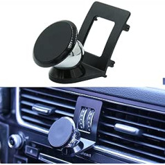 Cookiss Magnet Handyhalterung kompatibel mit Audi Q5 8R und SQ5 geeignet für Smartphone und GPS mit Auto Handyhalterung 360 Grad einstellbares Sicht(Schwarz)