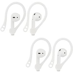 2 pāri ausu āķi, kas ir saderīgi ar AirPods Pro 2 1, silikona drošais auss āķis, ausu āķis, aksesuāri, austiņu turētājs, lieliski piemērots sporta aktivitātēm Y3EJFDQ (2)