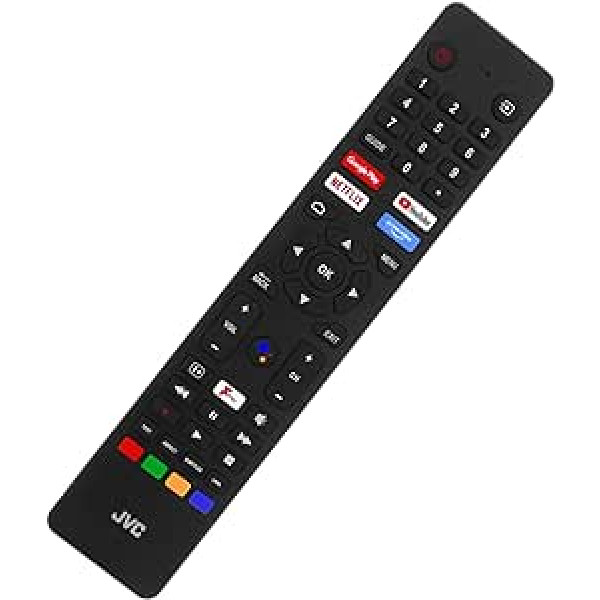 RM-C3250 504Q3260112 Tālvadības pults Savietojams ar JVC Smart HD Ready LED televizoru ar Google Assistant LT-32CA690 LT-32CA790 LT-40CA790 LT-43CA790 LT-43CA890 LT-50CA 890 LT-90CA88