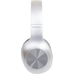 Panasonic RB-HX220BDES bezvadu austiņas uz ausīm — ergonomiski piemērots, papildu bass, 23 stundu atskaņošana, salokāms dizains, sudraba krāsa