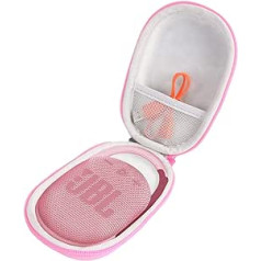 Aenllosi Hard Case for JBL Clip 4 Bluetooth Speakers Portable (Pink)