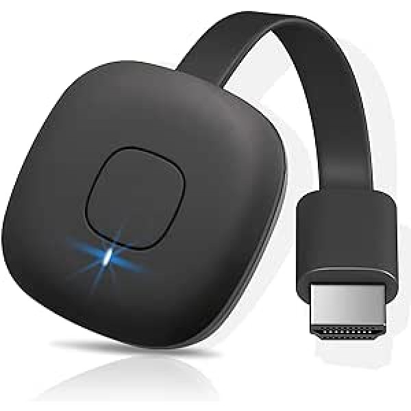 OBEST bezvadu HDMI sargspraudnis 4K, 5G HD HDMI WiFi displeja sargspraudnis, bezvadu displeja uztvērējs, kas paredzēts Miracast/DLNA/Airplay operētājsistēmā Android/OS/Windows/Mac OS/Monitors/Projektors