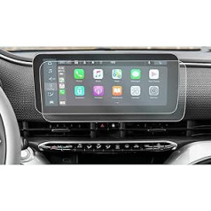 CDEFG Fiat 500e 500 e Electric 2021 2022 Navigācijas aizsargplēve 4H pret skrāpējumiem 10 collu GPS caurspīdīgs ekrāna aizsargs Auto navigācijas plēves piederumi