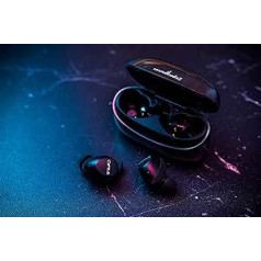 Cyrus soundBuds2 True Wireless Stereo Bluetooth In-Ear HiFi austiņas IPX5 ūdensizturīgas 4,1g katrā ausī 10 m diapazons, iebūvēts mikrofons, multivides vadība